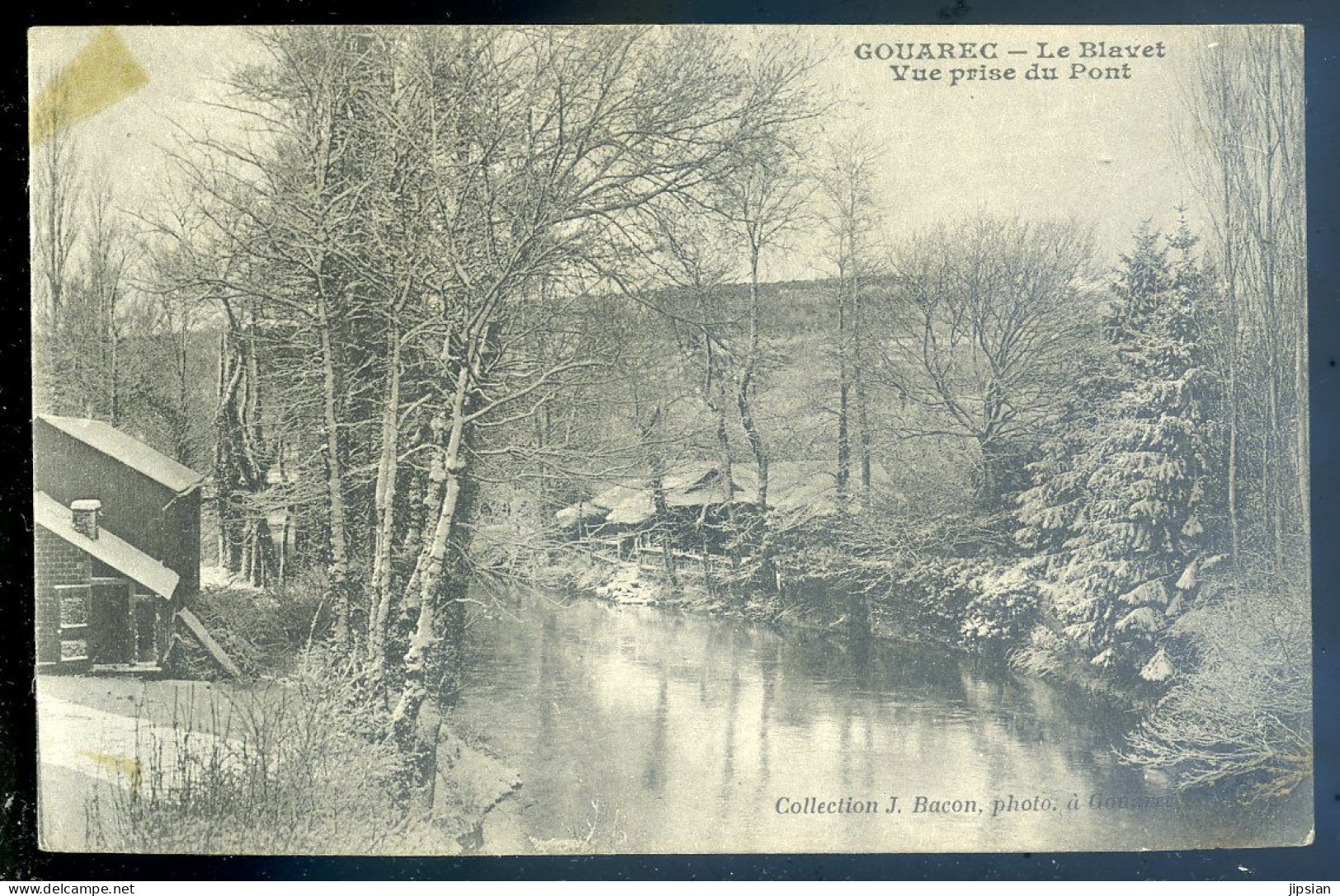 Cpa Du 22 Gouarec - Le Blavet - Vue Prise Du Pont     STEP71 - Gouarec