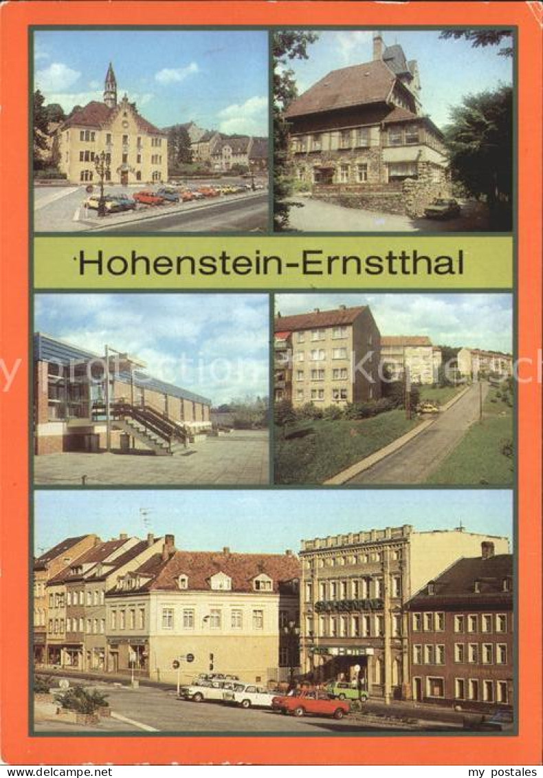 72372016 Hohenstein-Ernstthal Rathaus HO Gaststaette Berggasthaus Schwimmhalle N - Hohenstein-Ernstthal