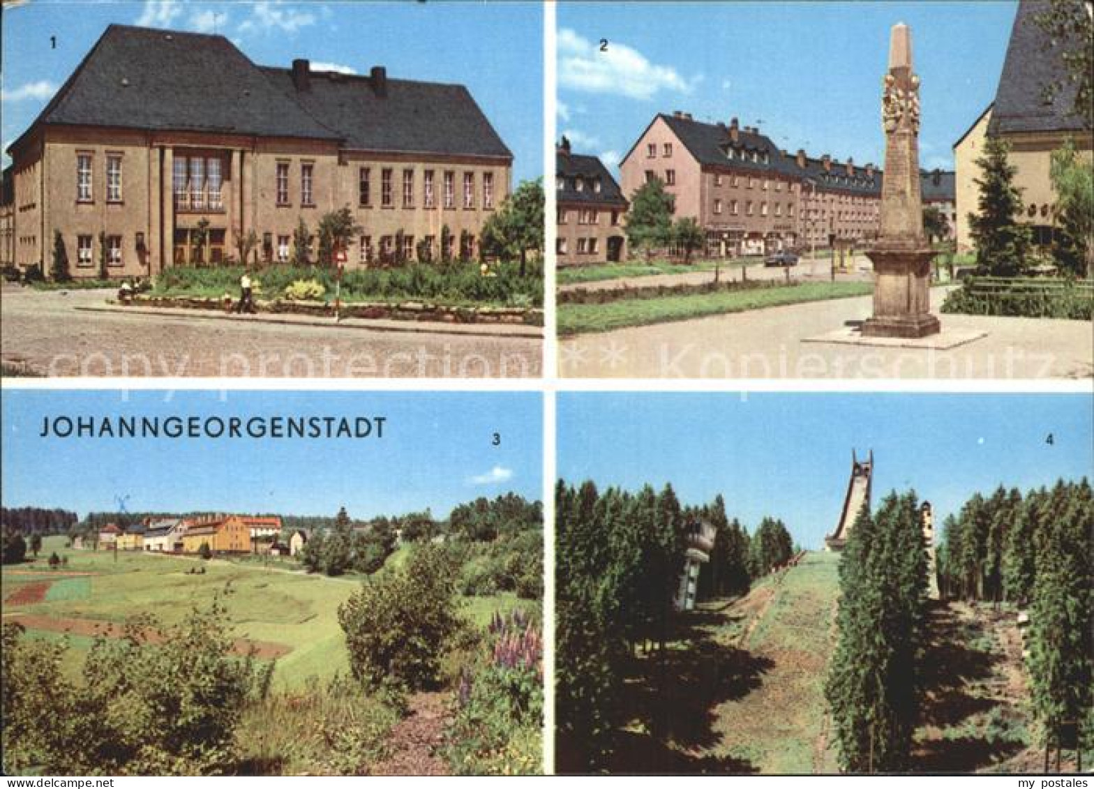 72371995 Johanngeorgenstadt Kulturhaus Karl Marx Postsaeule Ferienheime Schwefel - Johanngeorgenstadt