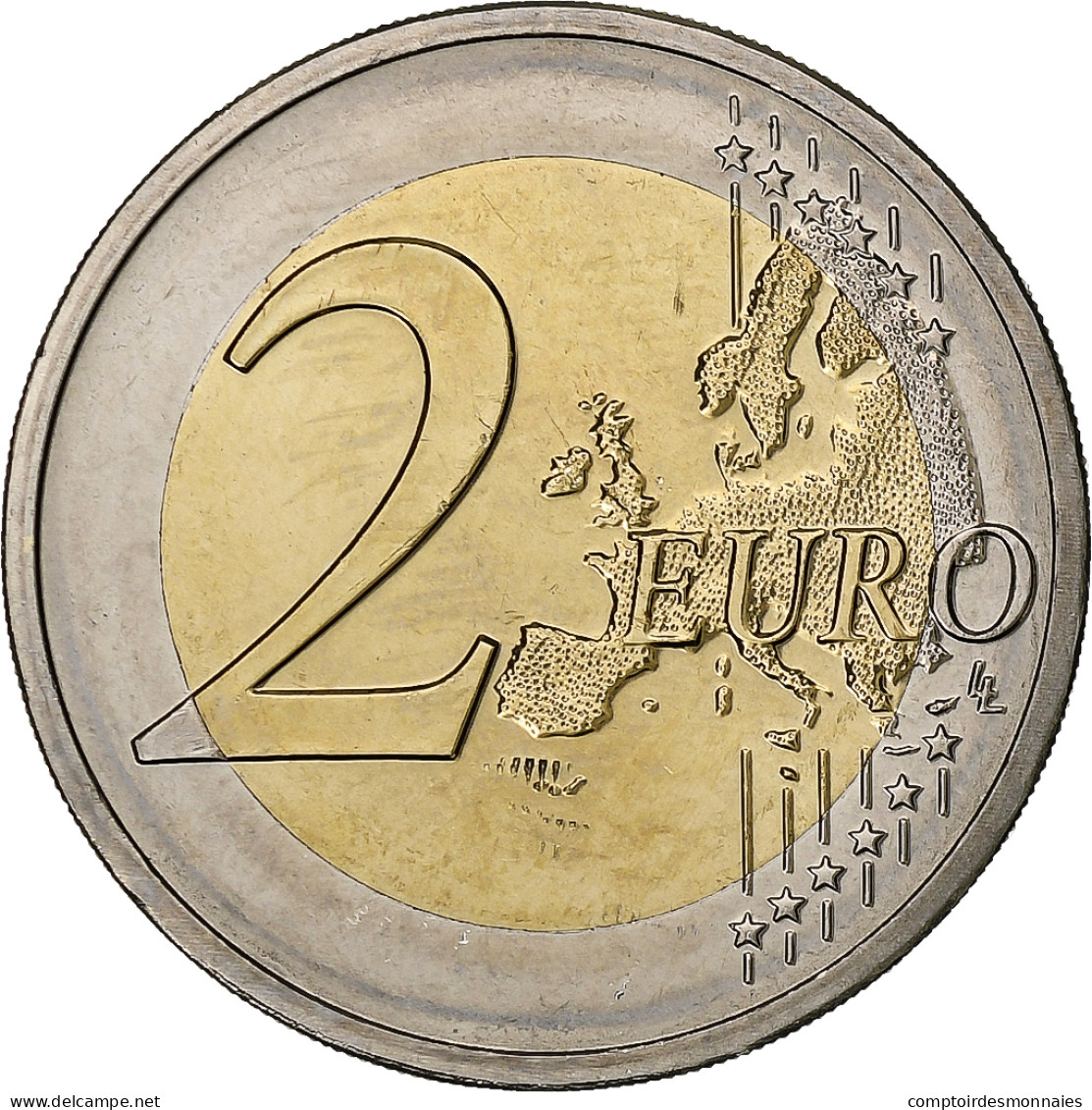 Malte, 2 Euro, 2015, Bimétallique, SPL - Malta