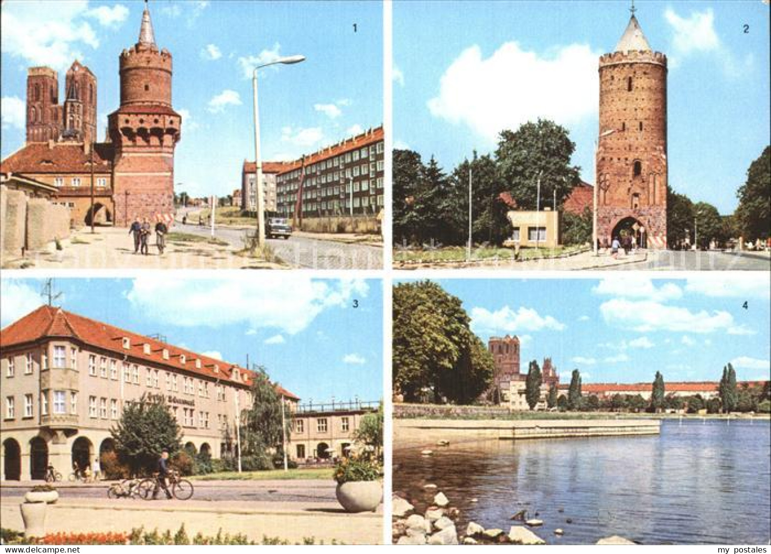 72370902 Prenzlau Mitteltorturm Bindower Tor Hotel Uckermark Uckersee Prenzlau - Prenzlau