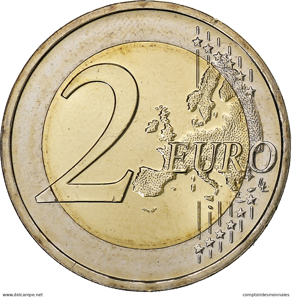 Pays-Bas, 2 Euro, 2015, Utrecht, Bimétallique, SPL+ - Pays-Bas