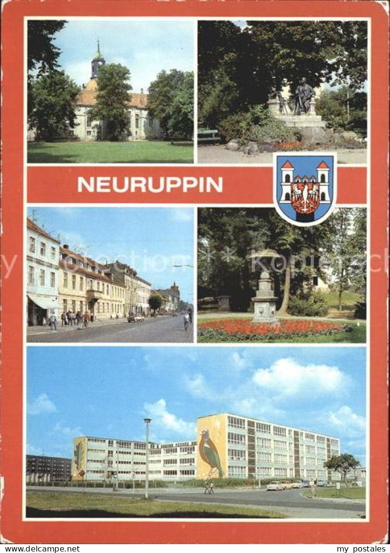 72370868 Neuruppin Kirchplatz Pfarrkirche Tempelgarten Neuruppin - Neuruppin
