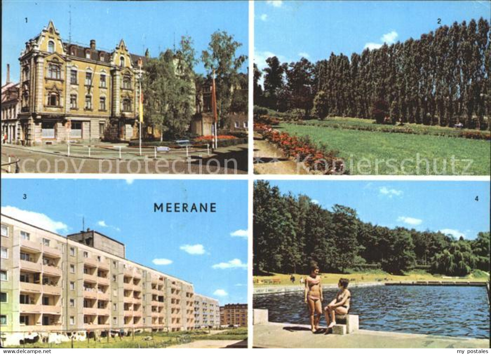 72370849 Meerane Ernst-Thaelmann-Platz Freibad Friedrich-Engels-Ring Meerane - Meerane