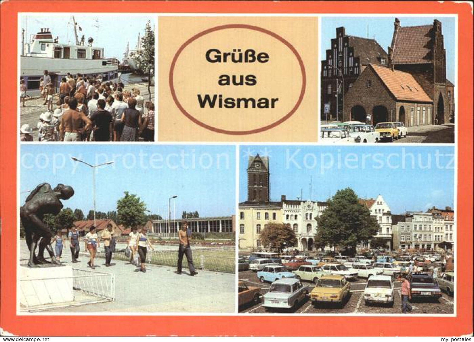 72370757 Wismar Mecklenburg Anlegestelle Weisse Flotte Wassertor Volksschwimmhal - Wismar