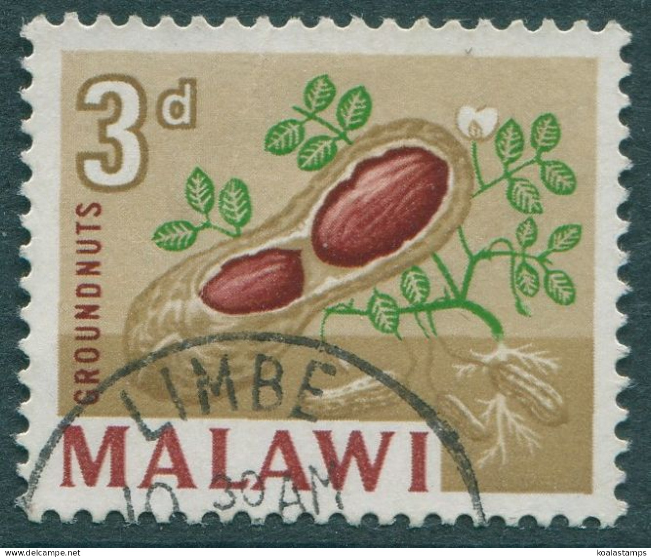 Malawi 1964 SG218 3d Groundnuts FU - Malawi (1964-...)