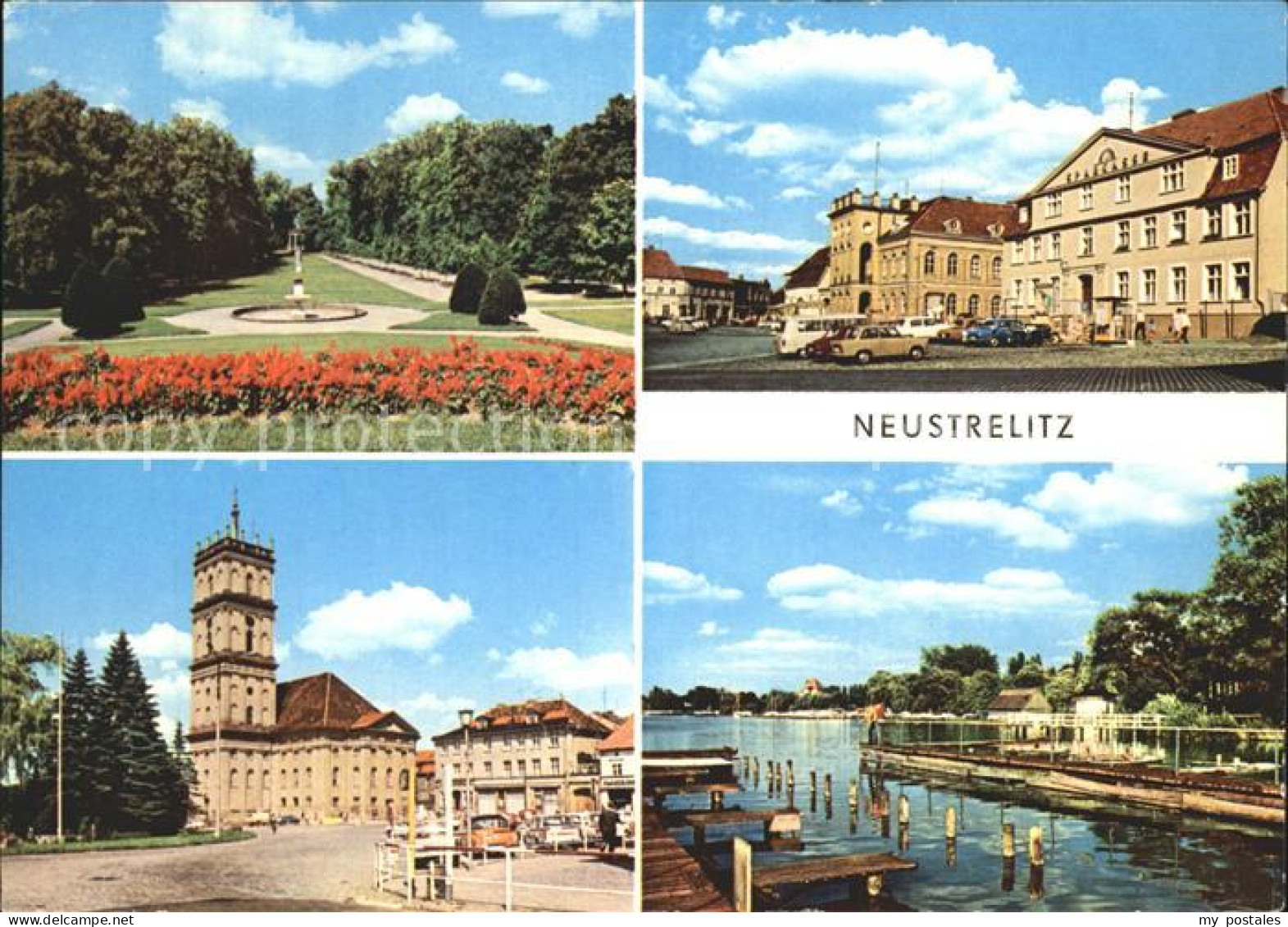 72370044 Neustrelitz Im Stadtpark Rathaus Am Markt Zierker See Neustrelitz - Neustrelitz