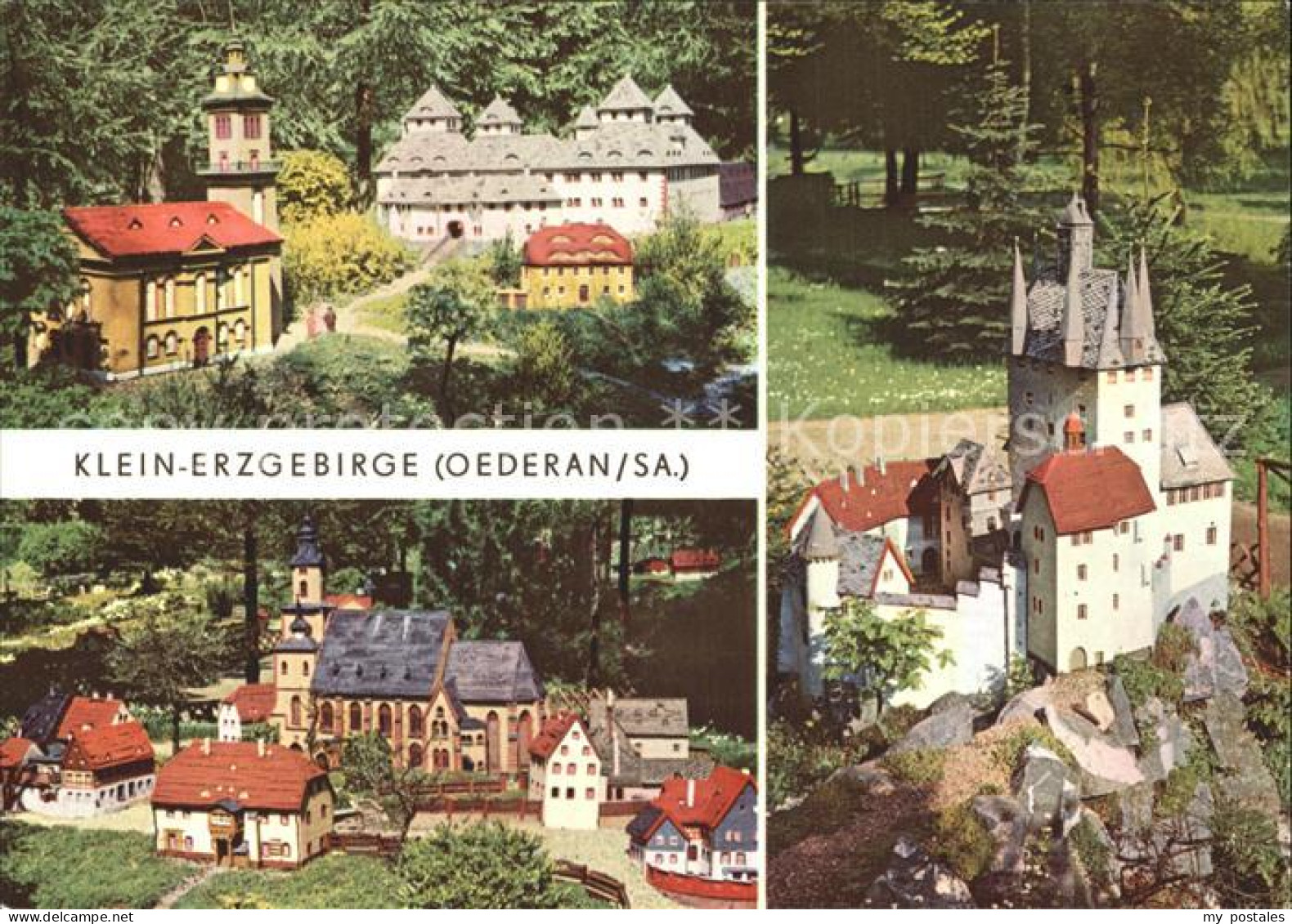 72369157 Oederan Klein Erzgebirge Schloss Und Kirche Augustusburg  Oederan - Oederan