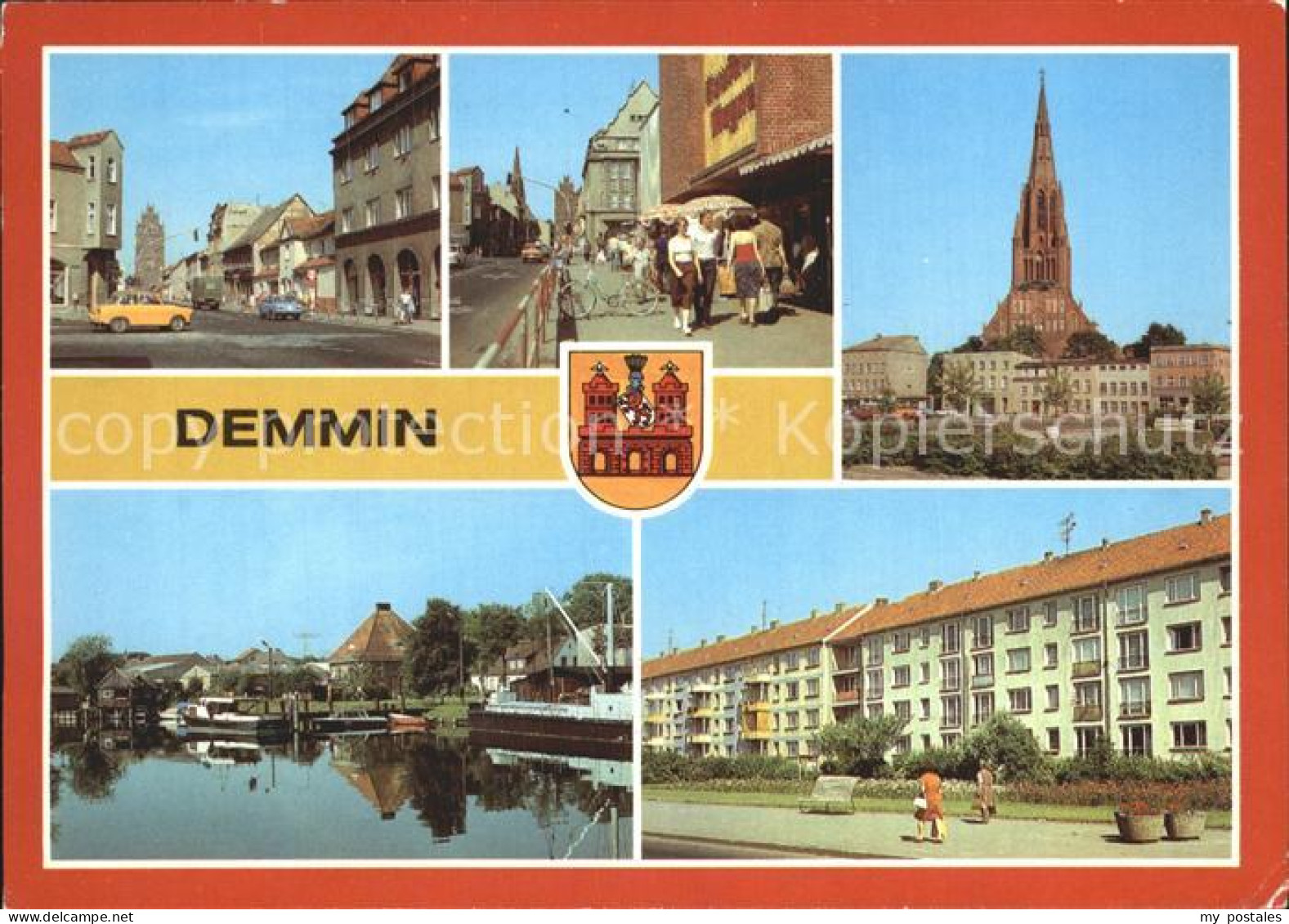 72368837 Demmin Mecklenburg Vorpommern Clara Zetkin Str Kaufhaus Magnet Markt Un - Demmin