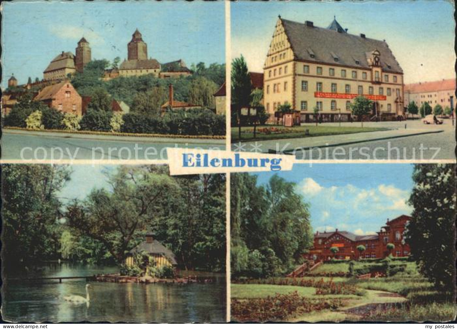 72368611 Eilenburg Schwanenteich Teilansichten  Eilenburg - Eilenburg