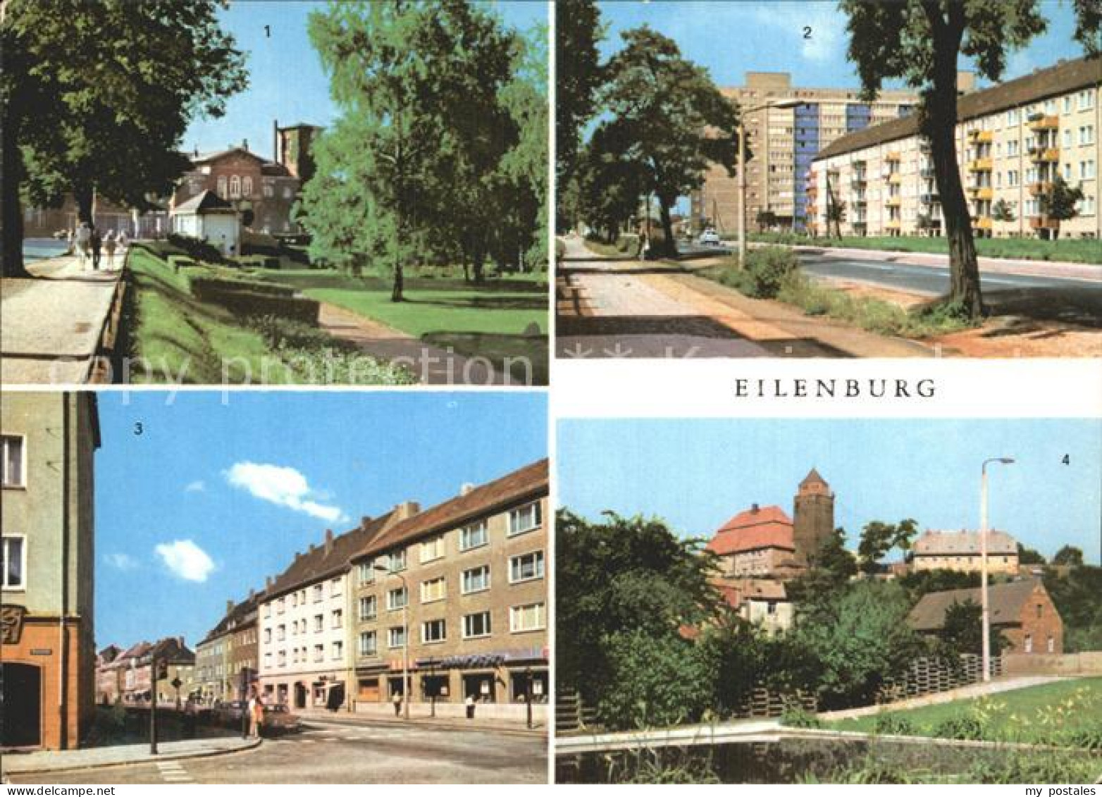 72368610 Eilenburg Bahnhof Hochhaus Leipziger Strasse Sorbenburg  Eilenburg - Eilenburg