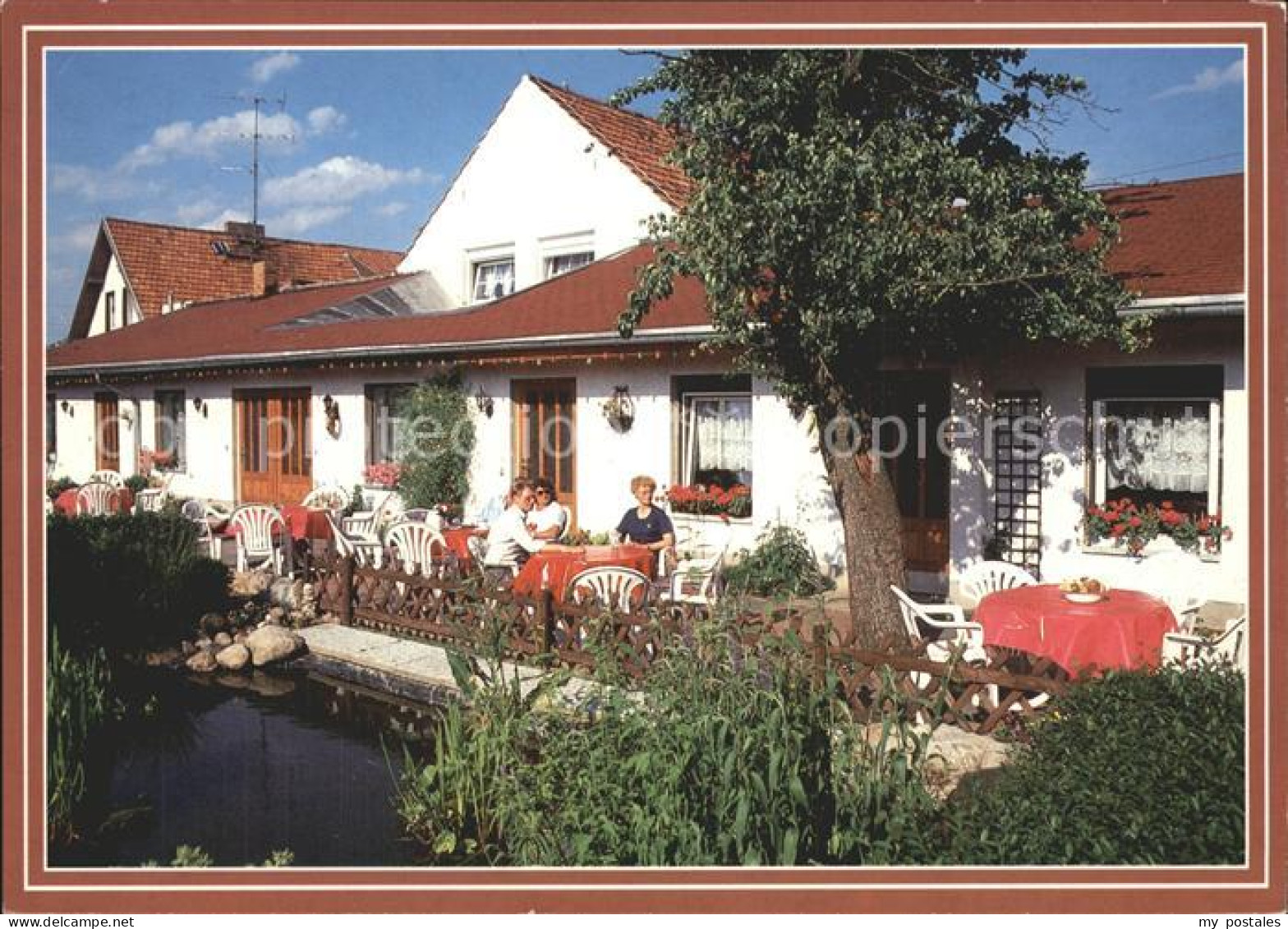 72367028 Straupitz Spreewaldpension Winzer Terrasse Straupitz - Straupitz