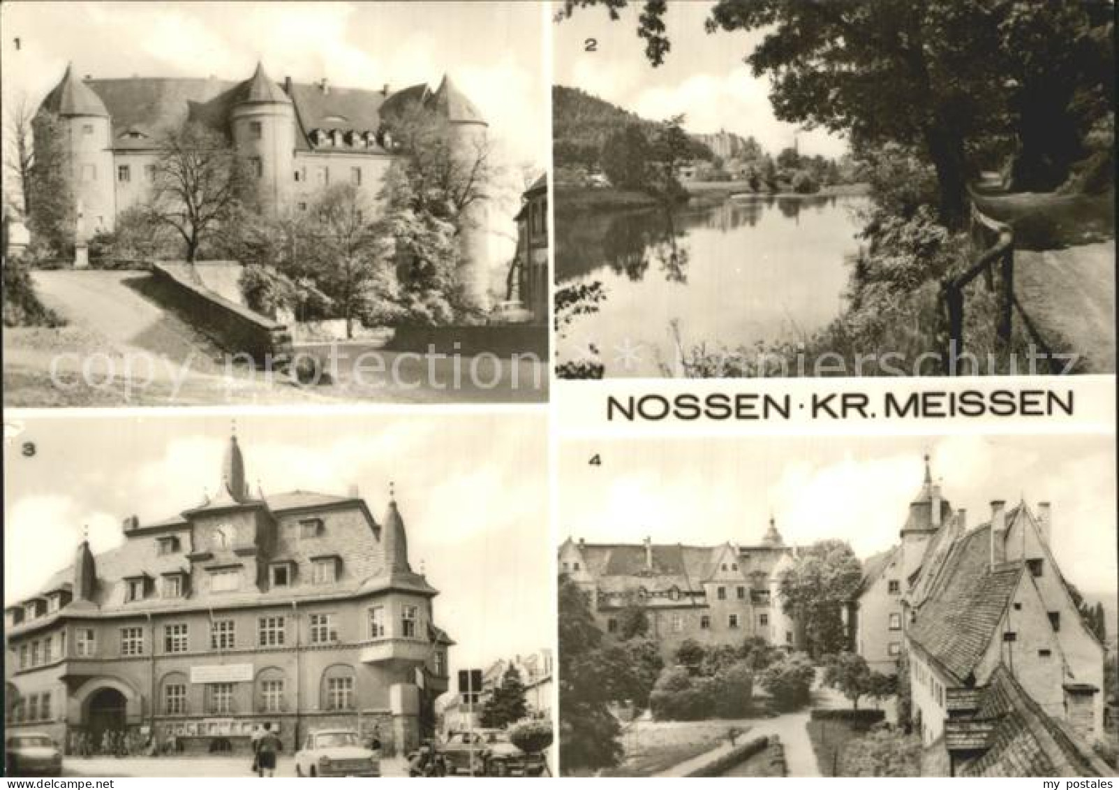 72363342 Nossen Schloss Freiberger Mulde Rathaus  Nossen - Nossen