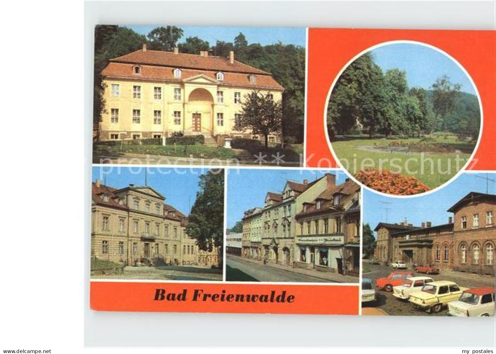 72362267 Bad Freienwalde Kurpark Markt Leninstrasse Bad Freienwalde - Bad Freienwalde