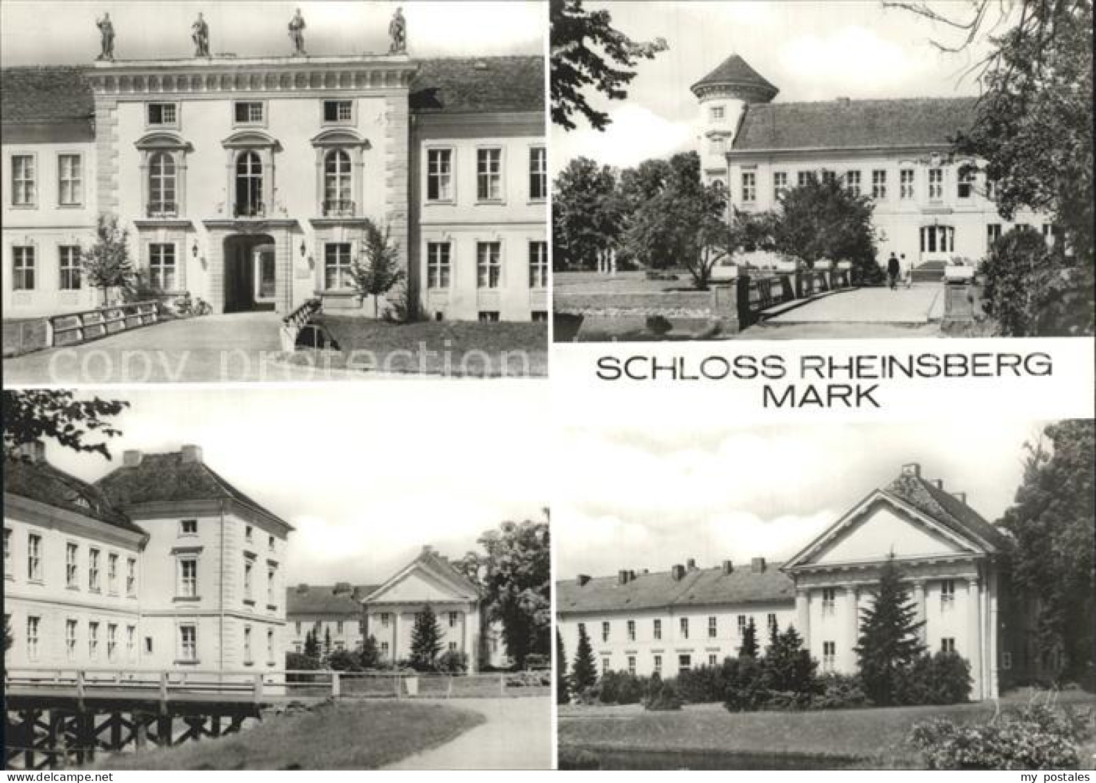 72359822 Rheinsberg Schloss Rheinsberg Teilansichten Rheinsberg - Zechlinerhütte