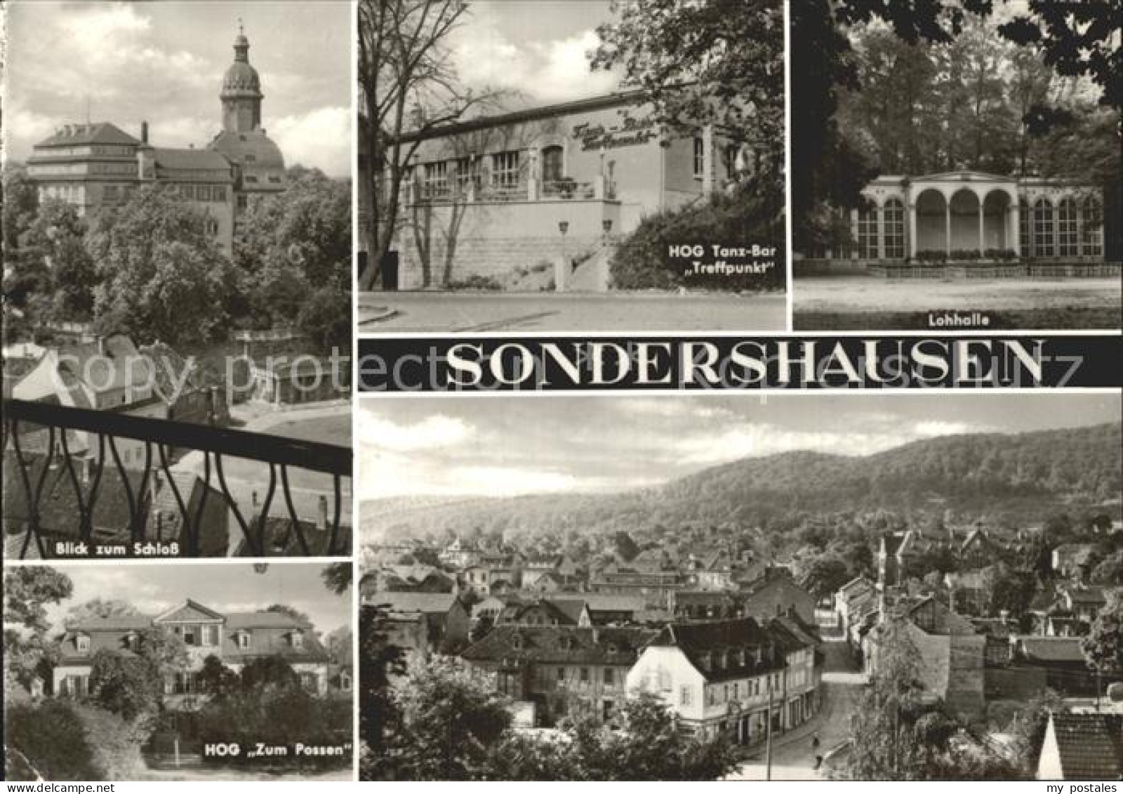 72358535 Sondershausen Thueringen Schloss HOG Tanzbar Treffpunkt Lohhalle HOG Zu - Sondershausen