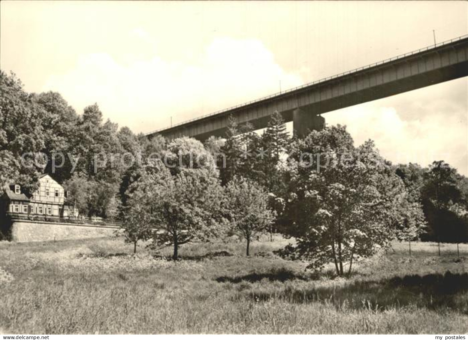 72358503 Nossen Konsum Gaststaette Huthaus Autobahnbruecke Nossen - Nossen