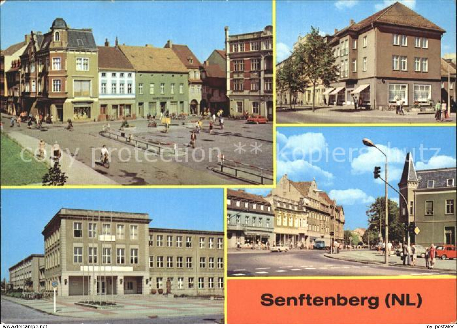 72358425 Senftenberg Niederlausitz PdF Bahnhofstr Und HOG Stadtcafe Ingenieursch - Brieske