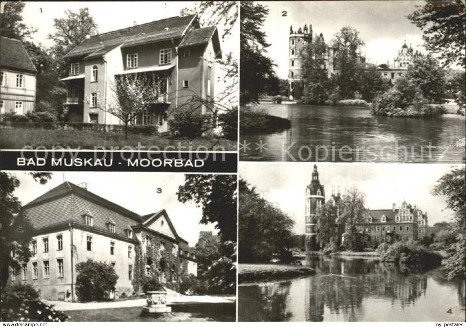 72358009 Bad Muskau Oberlausitz Turmvilla Schlossruine Moorbad Schloss Bad Muska - Bad Muskau