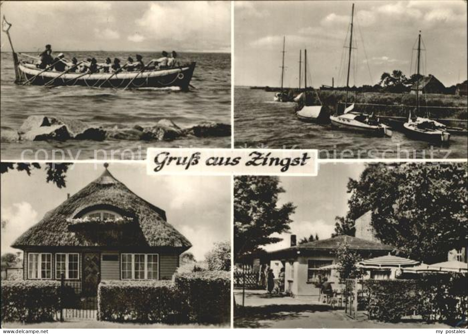 72357198 Zingst Ostseebad Boot Gebaeude Hafen  Zingst - Zingst