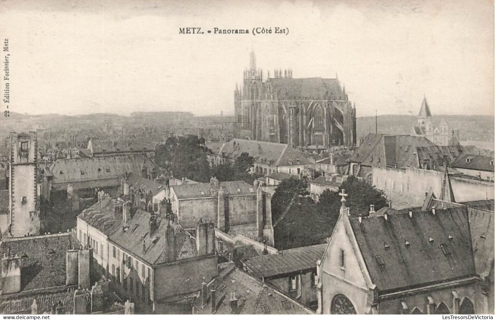 FRANCE - Metz - Vue Générale De La Panorama ( Côté Est) - Carte Postale Ancienne - Metz