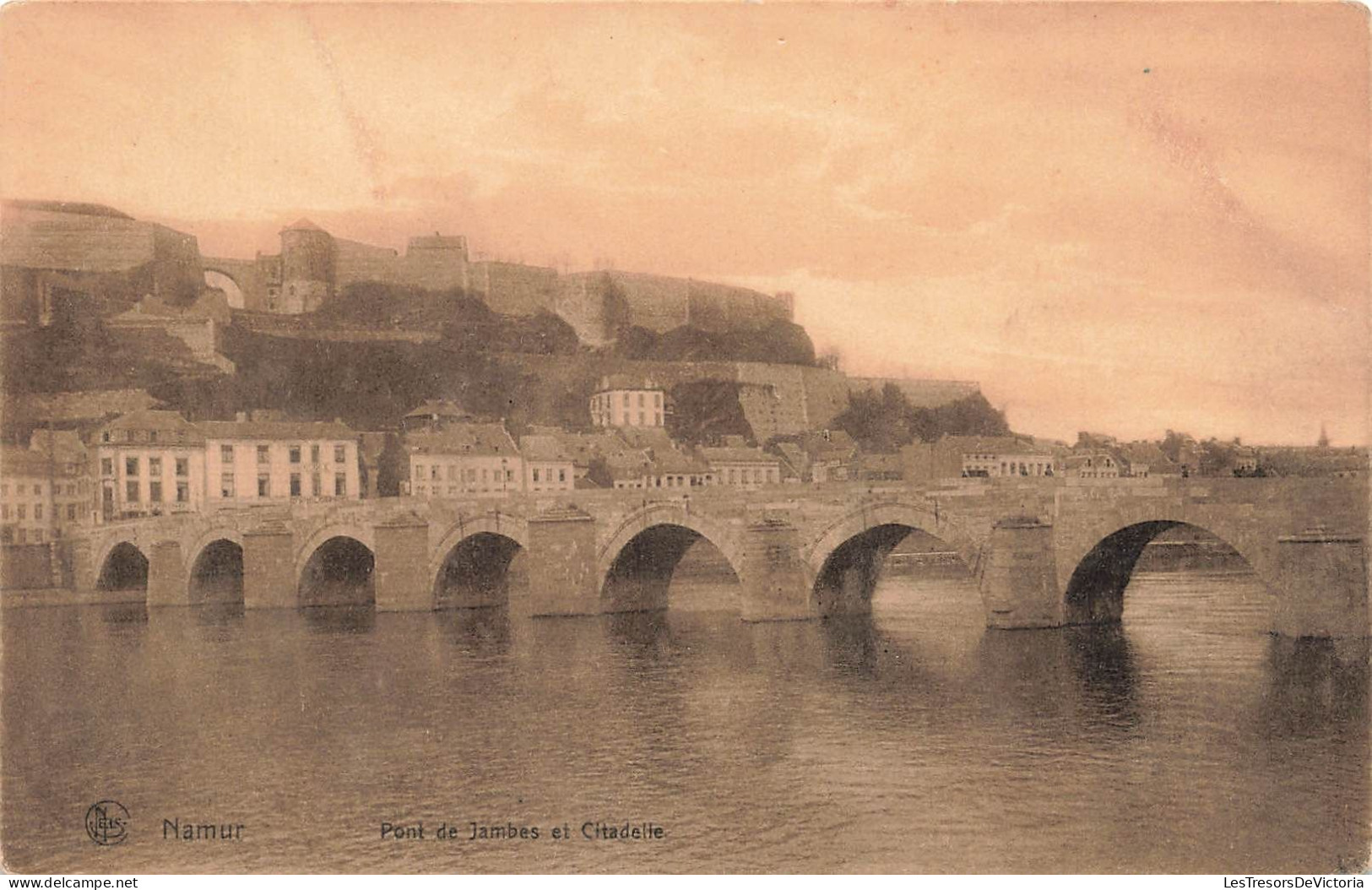 BELGIQUE - Namur - Pont De Jambes Et Citadelle - Carte Postale Ancienne - Namur