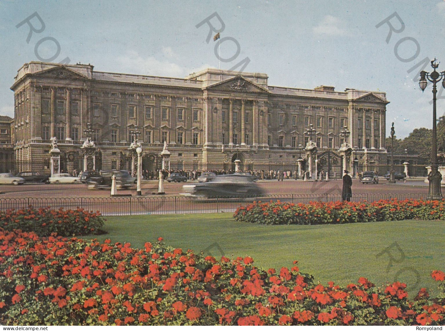 CARTOLINA  B13 LONDON,INGHILTERRA,REGNO UNITO-BUCKINGHAM PALACE-VIAGGIATA 1965 - Buckingham Palace