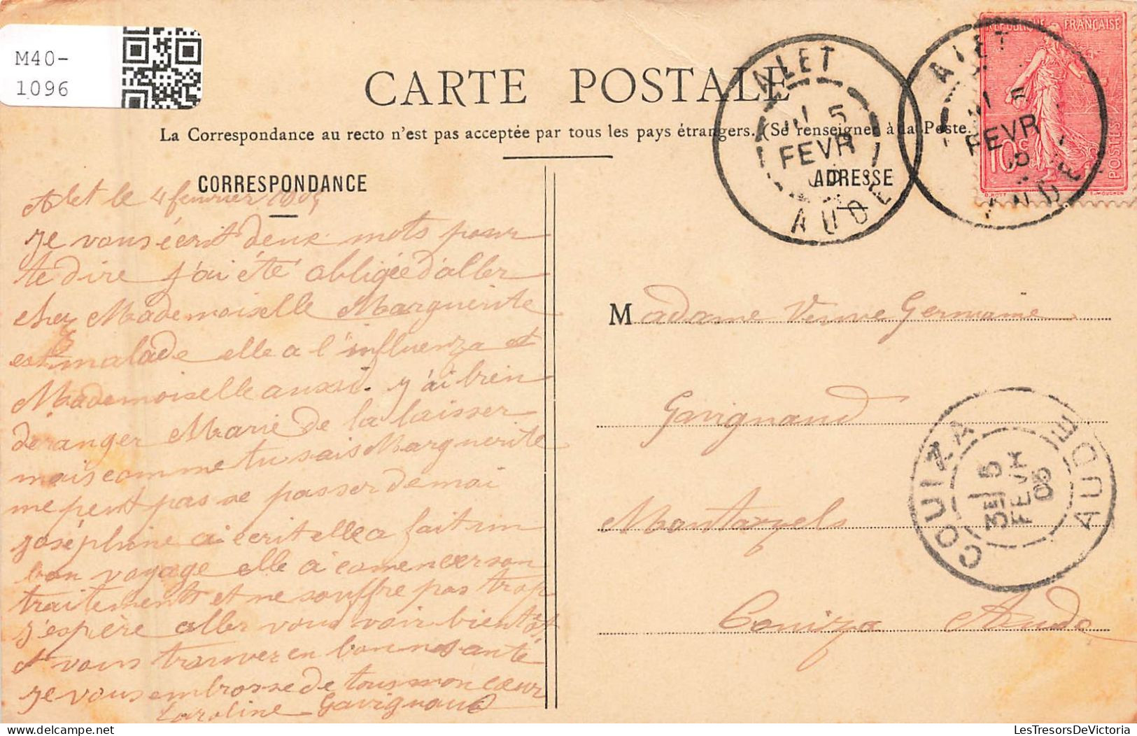 FANTAISIES - La Mascotte (Porte Bonheur) - Deux Enfants Seuls  - Carte Postale Ancienne - Other & Unclassified