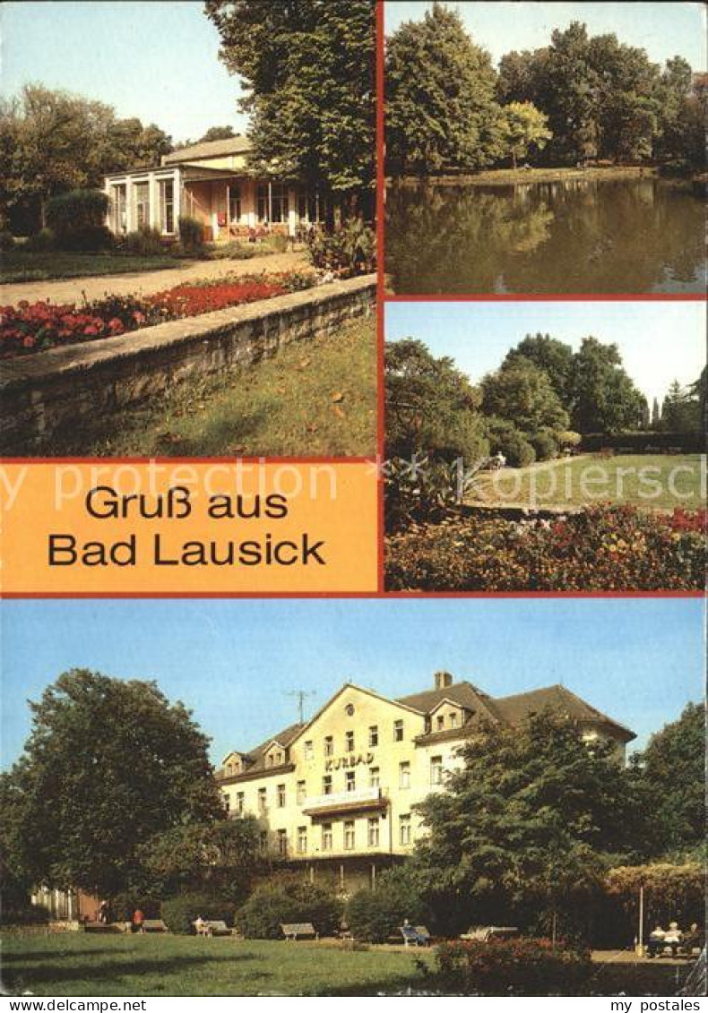 72353534 Bad Lausick Kurbad Schwanenteich Kurpark Bad Lausick - Bad Lausick