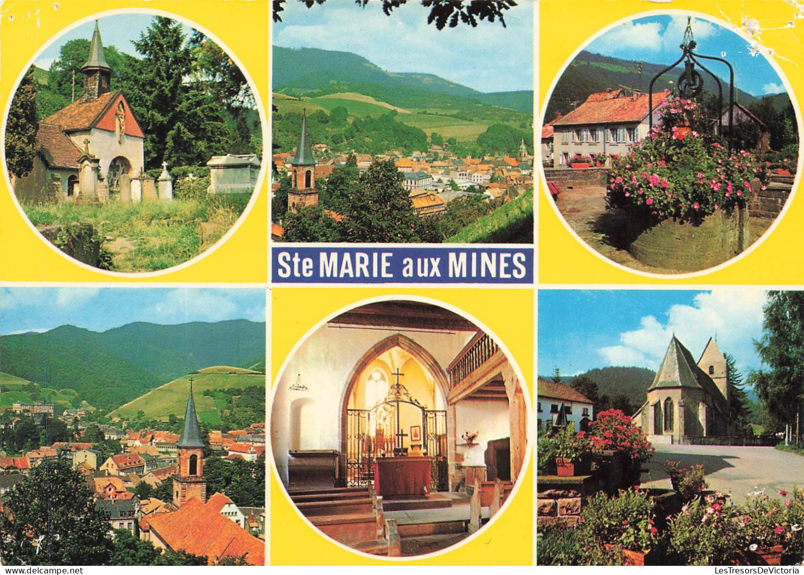 FRANCE - Sainte Marie Aux Mines - Multivues - Colorisé - Carte Postale - Sainte-Marie-aux-Mines