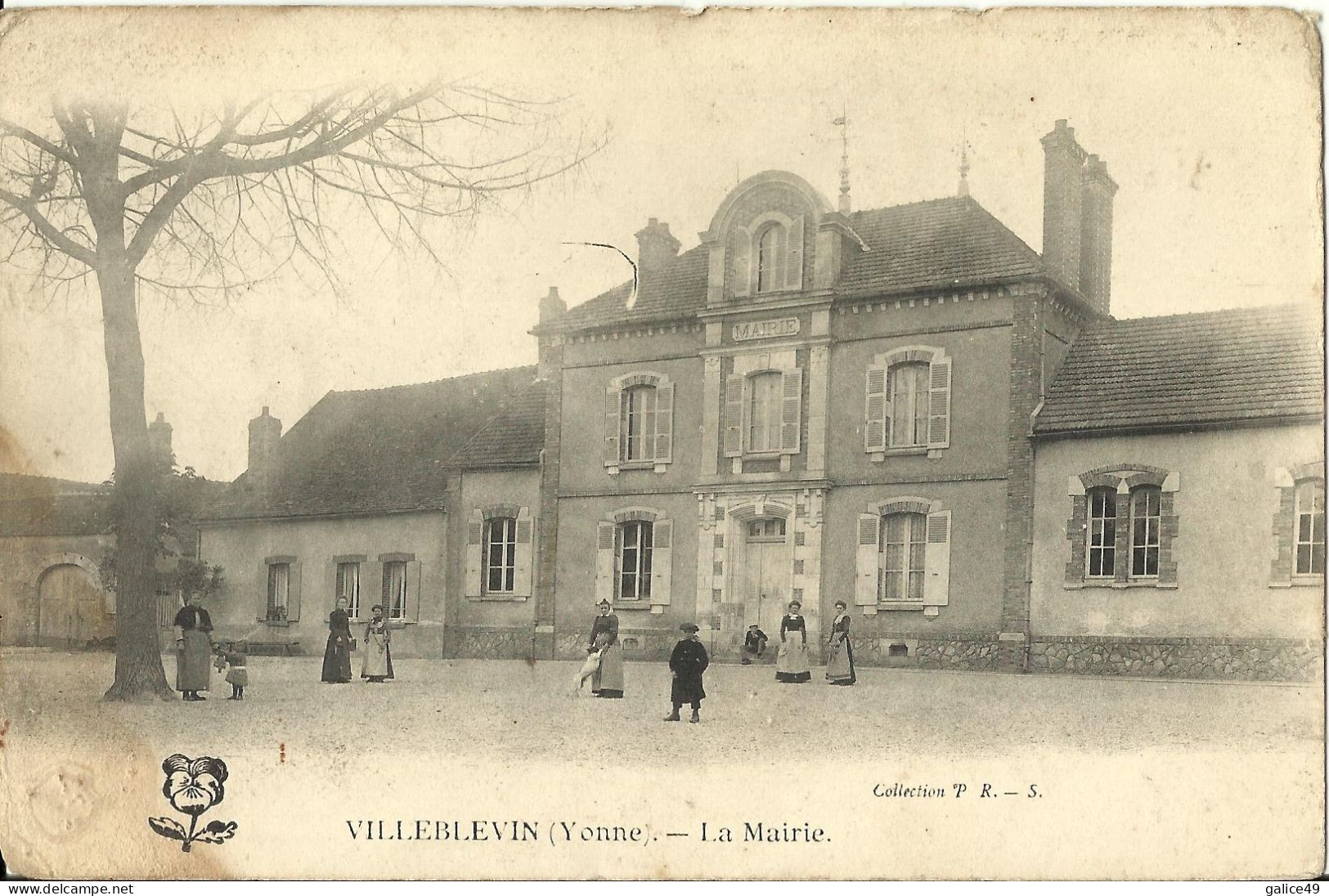 8648 CPA Villeblevin  - La Mairie - Villeblevin