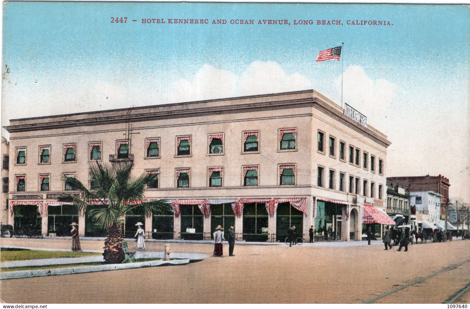 HOTEL KENNEBERC AND OCEAN AVENUE, LONG BEACH, CALIFORNIA - Long Beach