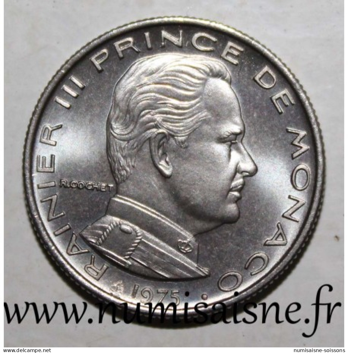 MONACO - KM 145 - 1/2 FRANCS 1975 - Rainier III - FDC - 1960-2001 Neue Francs