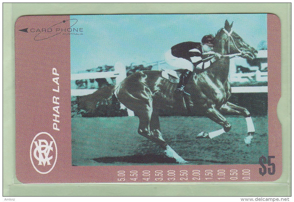 Australia - CardPhone - 1994 Famous Race Horses - $5 Phar Lap - Mint - Australie