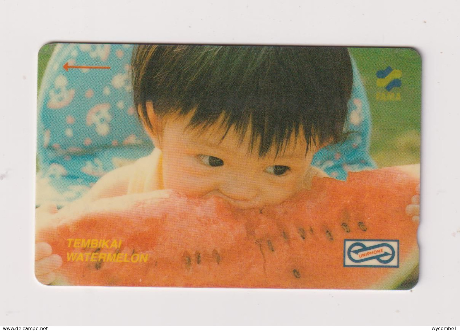 MALAYSIA - Eating Melon GPT Magnetic Phonecard - Malasia