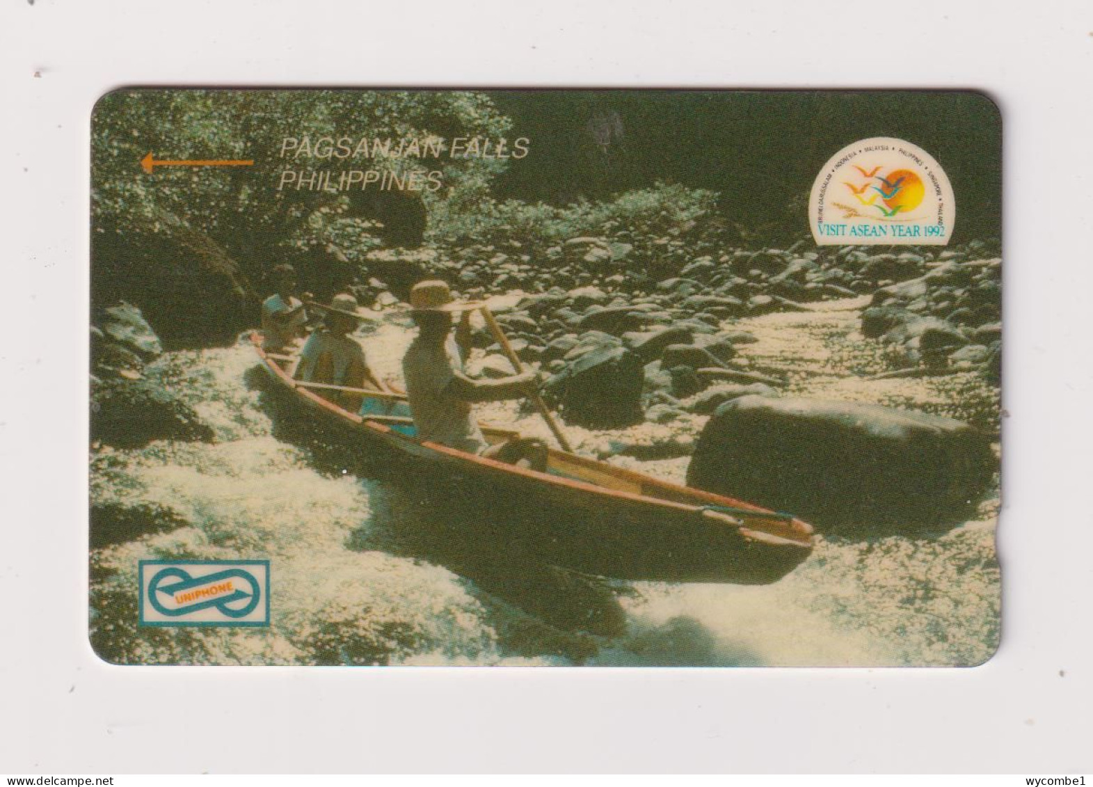 MALAYSIA - Pagsanjan Falls GPT Magnetic Phonecard - Malesia