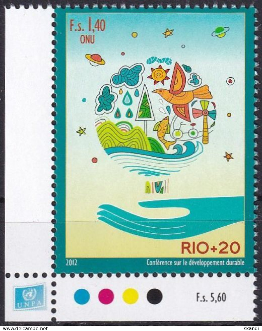 UNO GENF 2012 Mi-Nr. 794 Eckrand ** MNH - Neufs