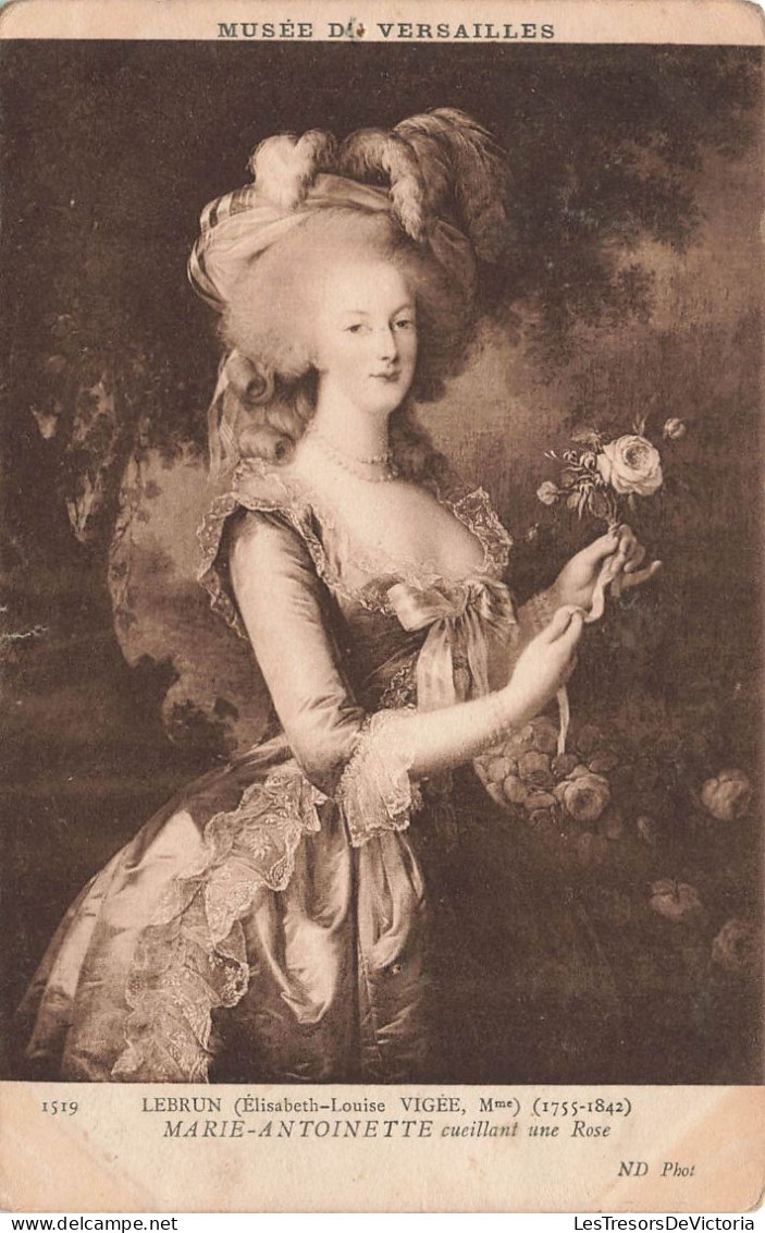 FANTAISIES - Femmes - Lebrun (Elisabeth-Louise Vigée Mme) ( 1755-1842) - Marie Antoinette - Carte Postale Ancienne - Femmes