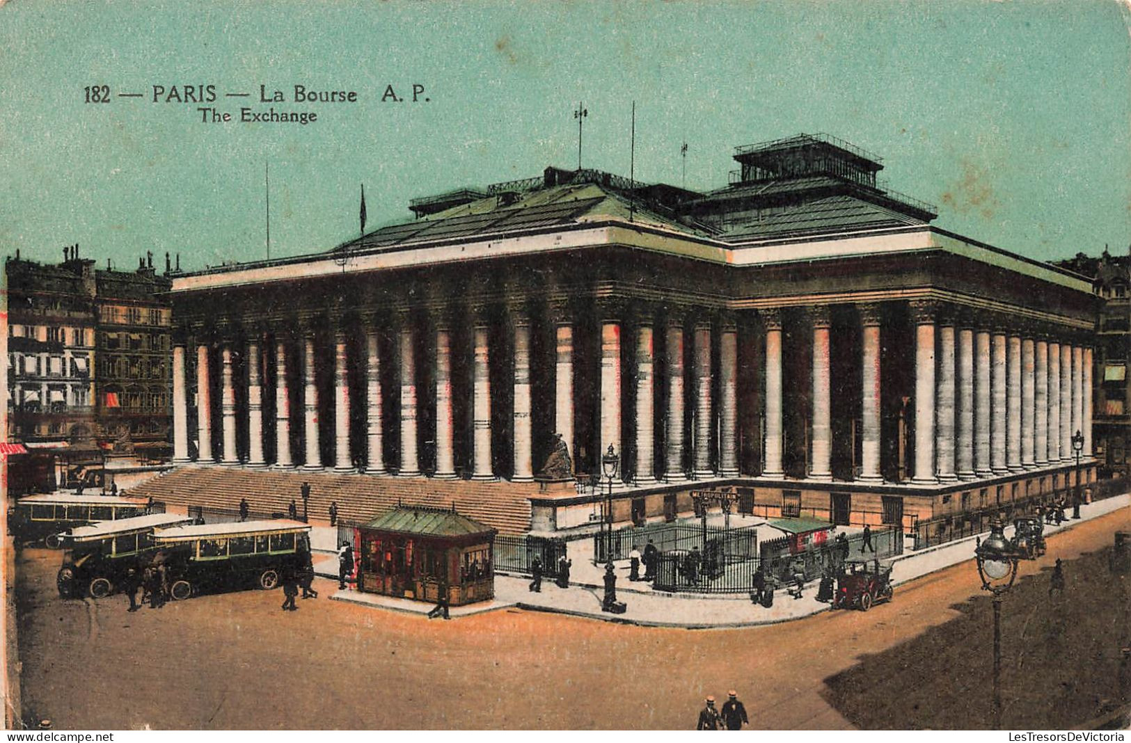 FRANCE - Paris - La Bourse A P - Vue Générale - Th Exchange - Animé - Carte Postale Ancienne - Sonstige Sehenswürdigkeiten