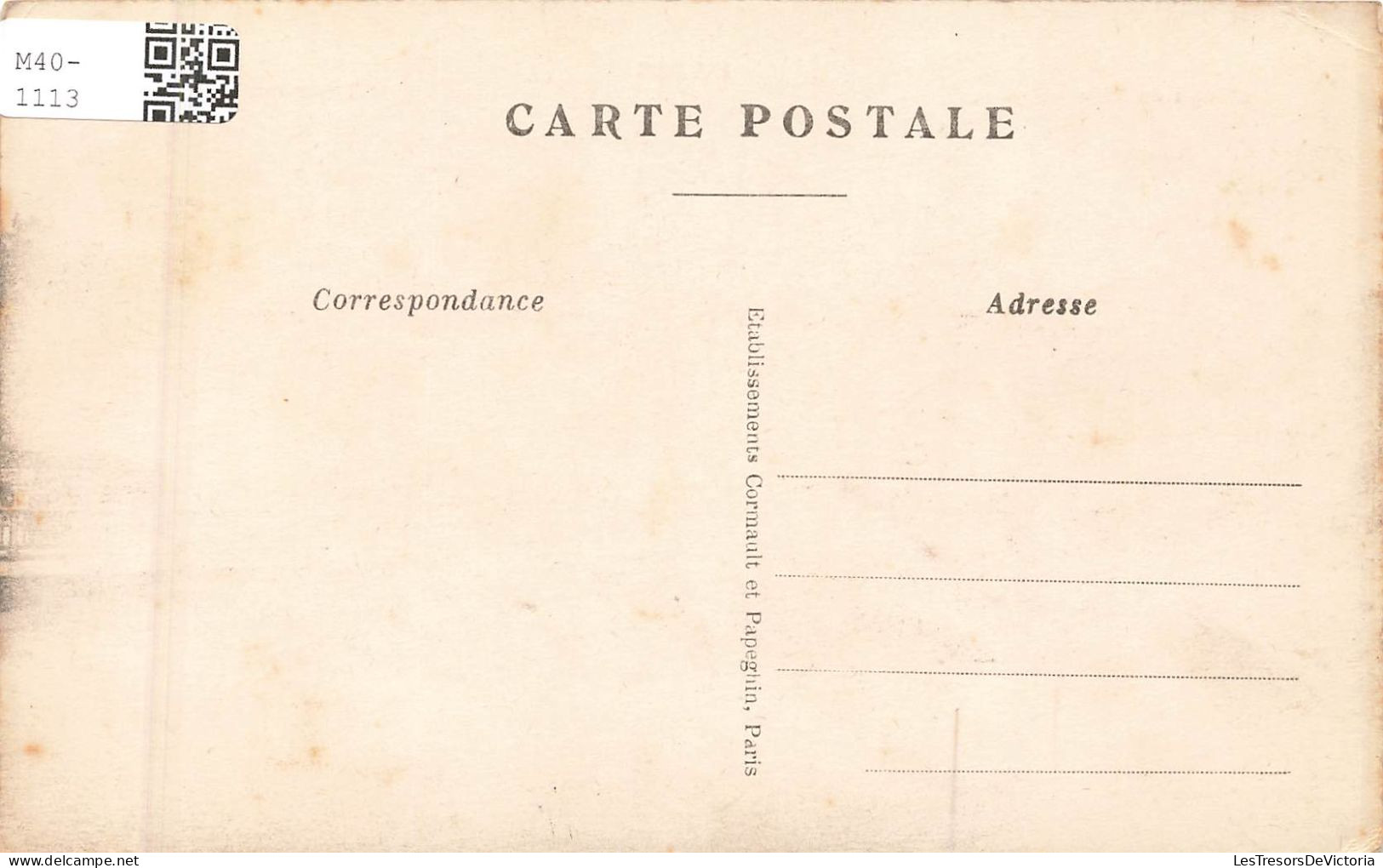 FRANCE - Paris - Vue Générale De L'hôtel De Vielle - Carte Postale Ancienne - Pubs, Hotels, Restaurants