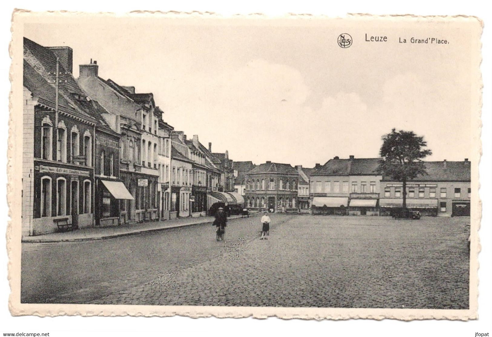 BELGIQUE - LEUZE La Grand'Place - Leuze-en-Hainaut