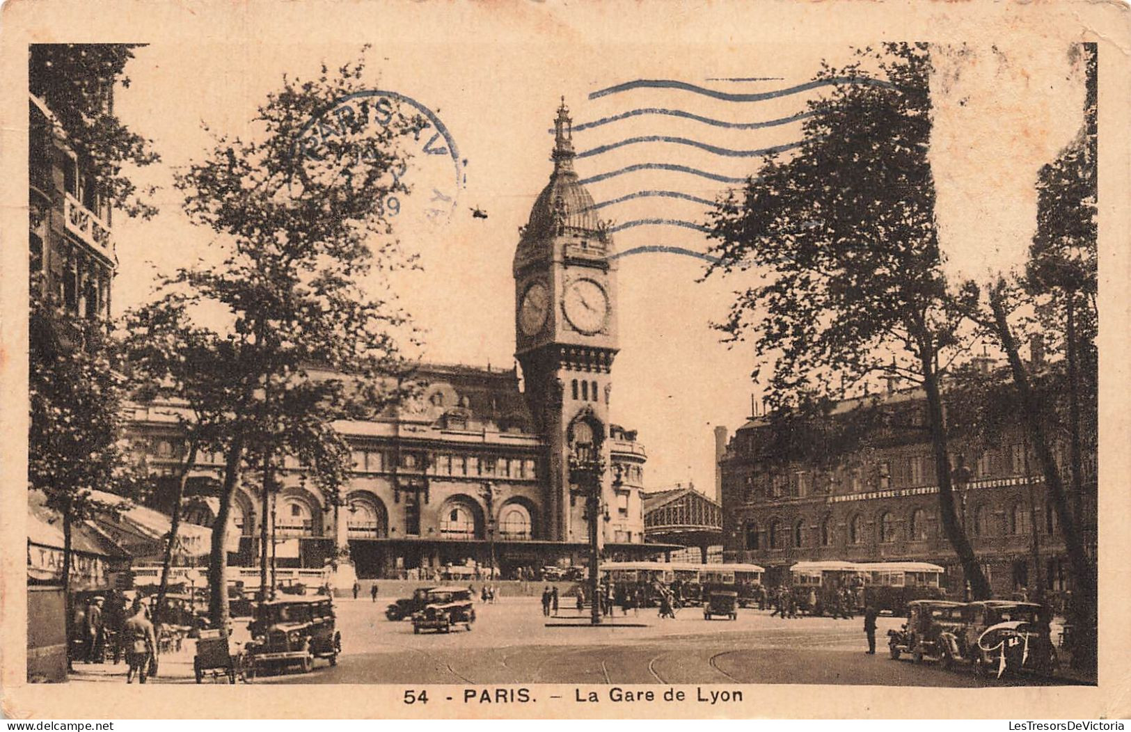 FRANCE - Paris - Vue Générale De La Gare De Lyon - Carte Postale Ancienne - Métro Parisien, Gares
