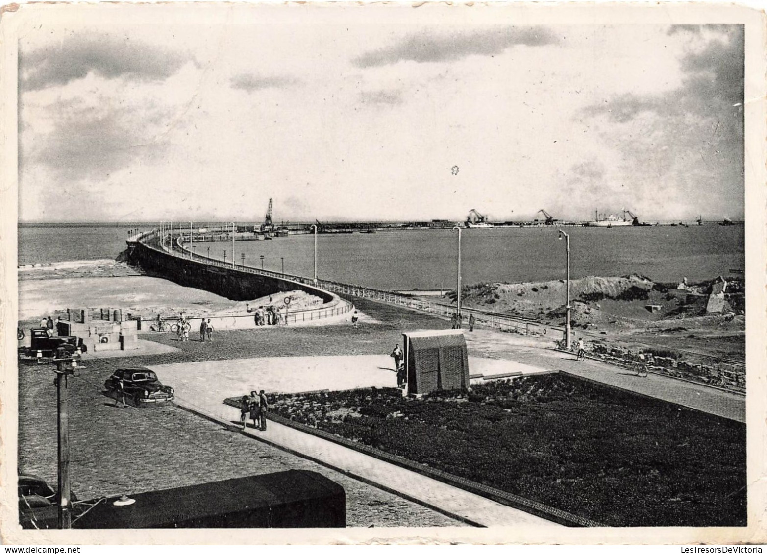 BELGIQUE - Zeebrugge - Le Môle - HavenMuur - Carte Postale Ancienne - Zeebrugge