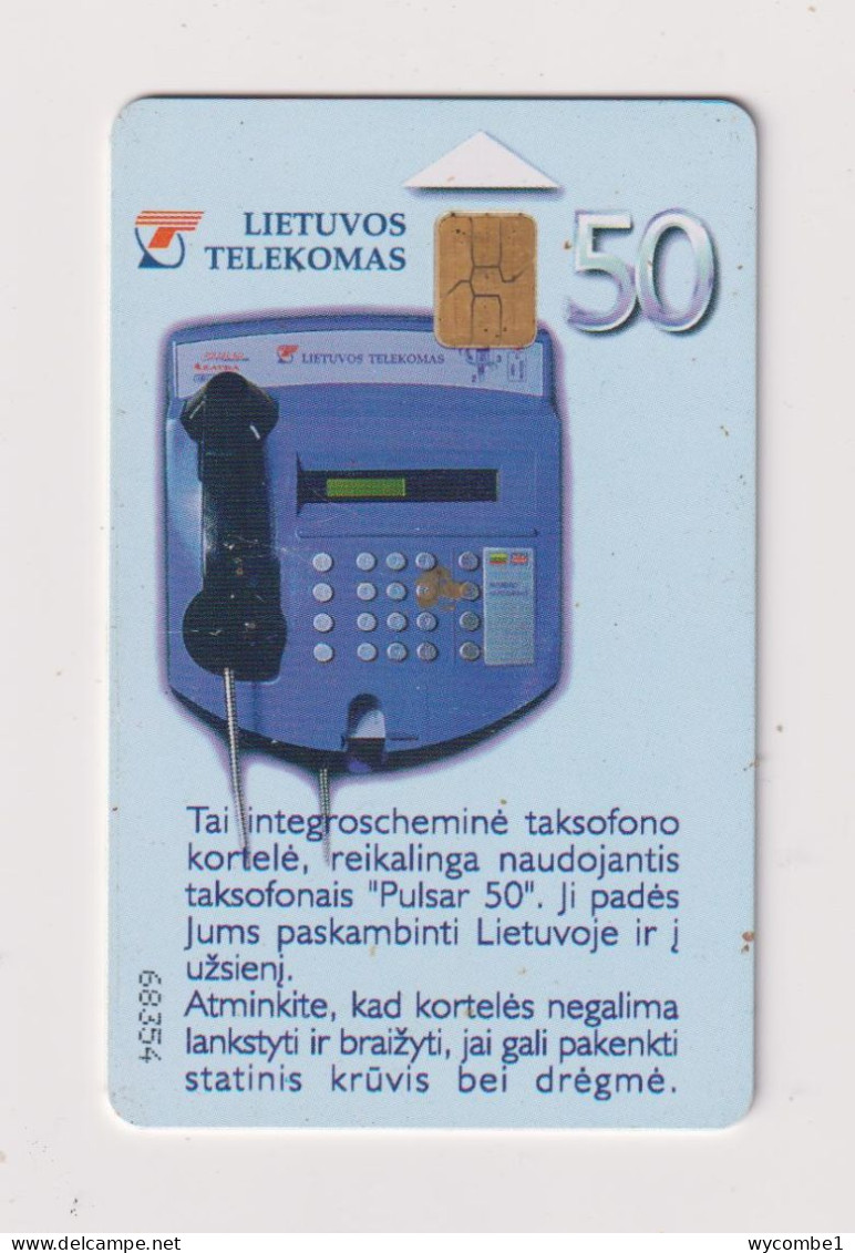 LITHUANIA - Butterfly Chip Phonecard - Litauen