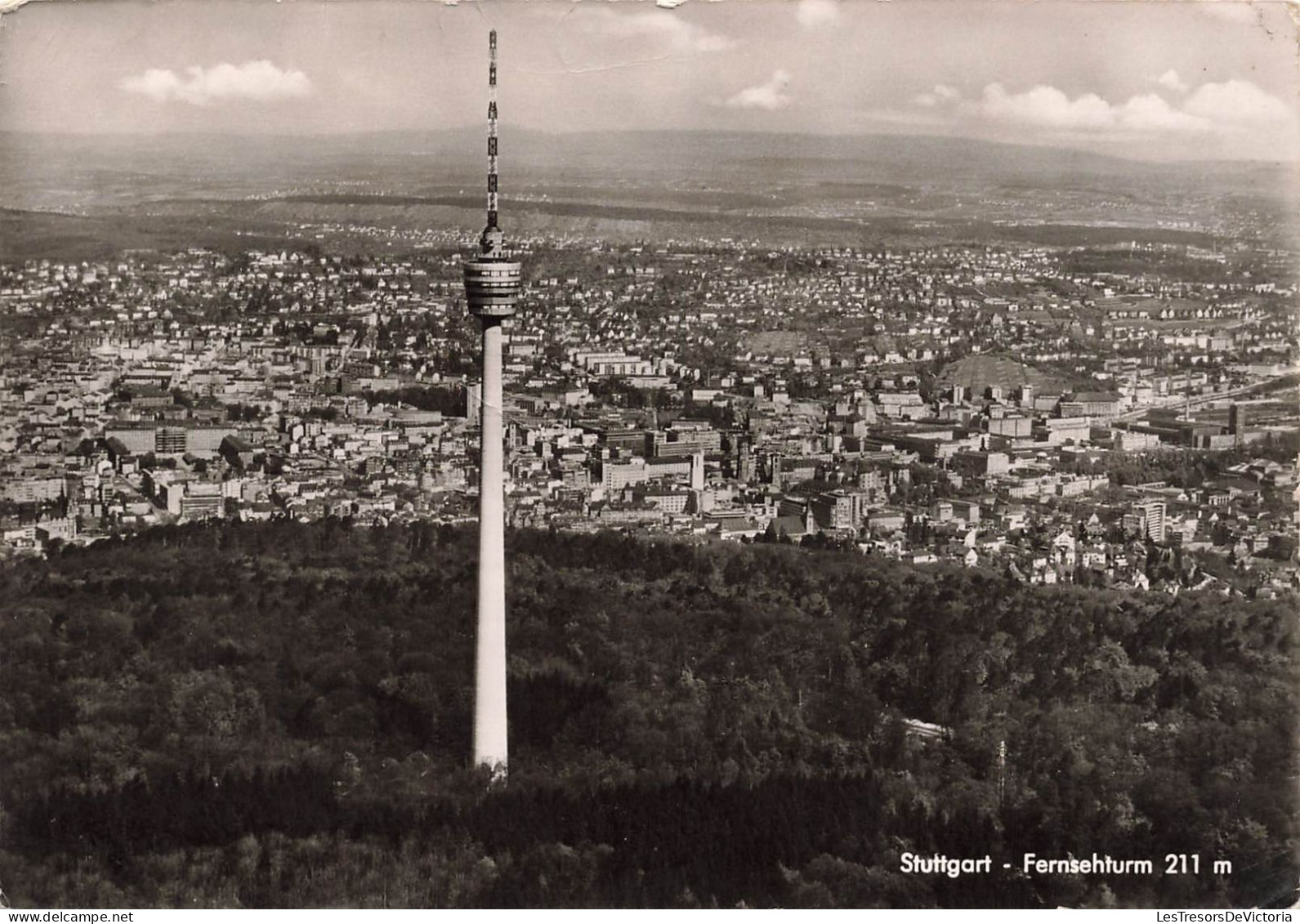 ALLEMAGNE - Stuttgart - Fernsehturn 211 M - Carte Postale - Stuttgart