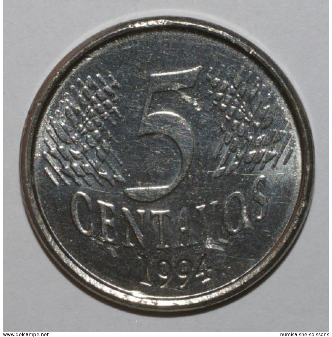 BRÉSIL - KM 632 - 5 CENTAVOS 1994 - SPL - Brasil