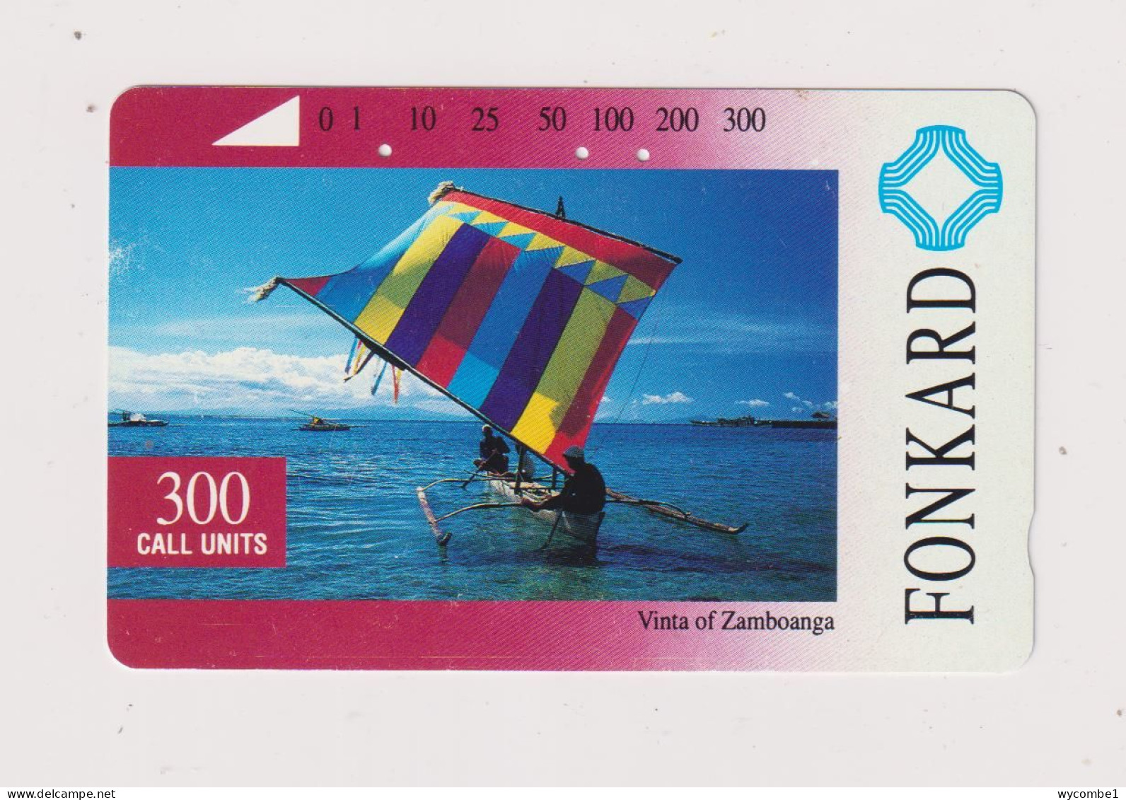 PHILIPPINES - Zamboanga  Magnetic Phonecard - Filippine