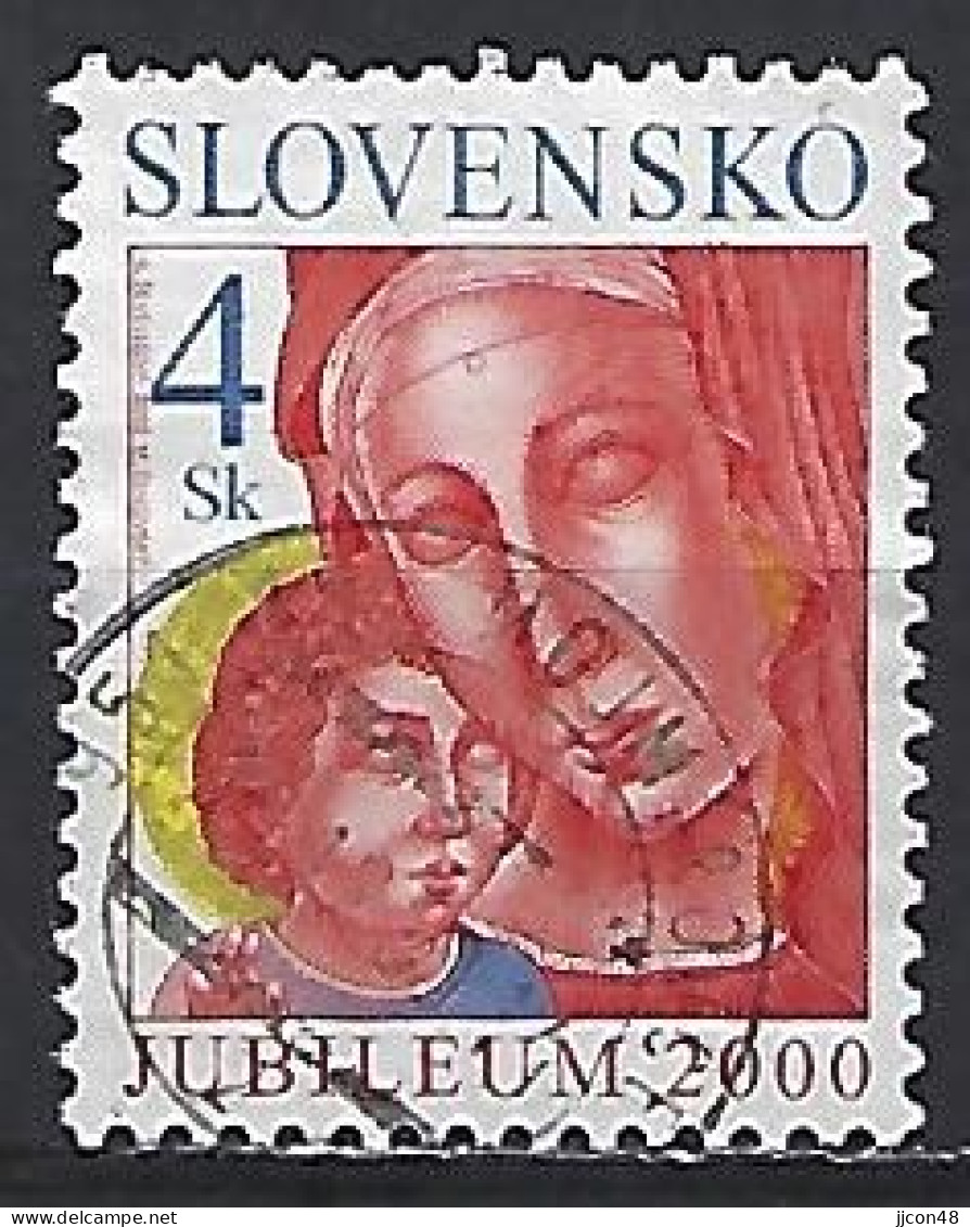 Slovakia 2000  Christmas (o) Mi.379 - Gebruikt