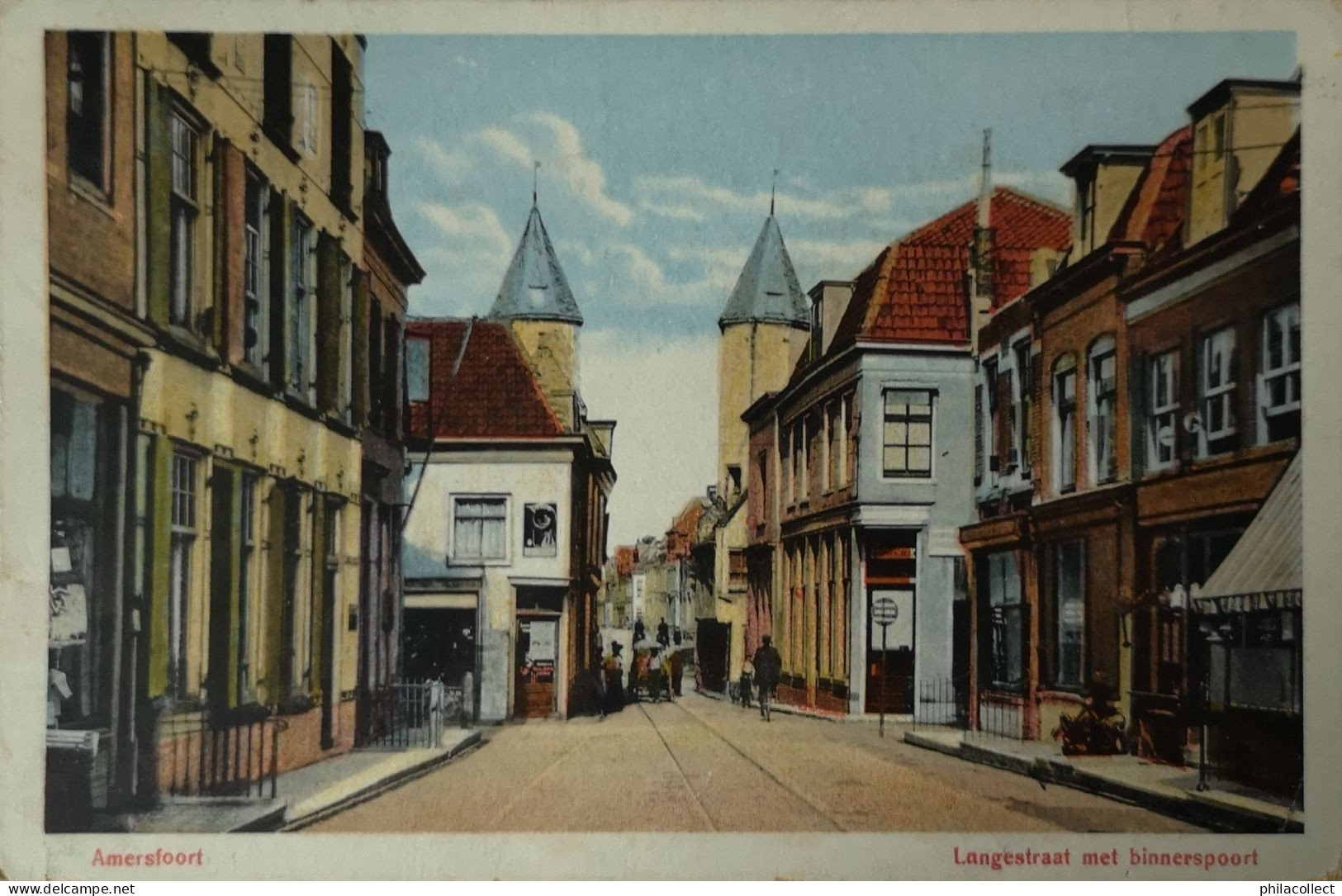 Amersfoort // Langestraat Met Binnerspoort 1925 - Amersfoort