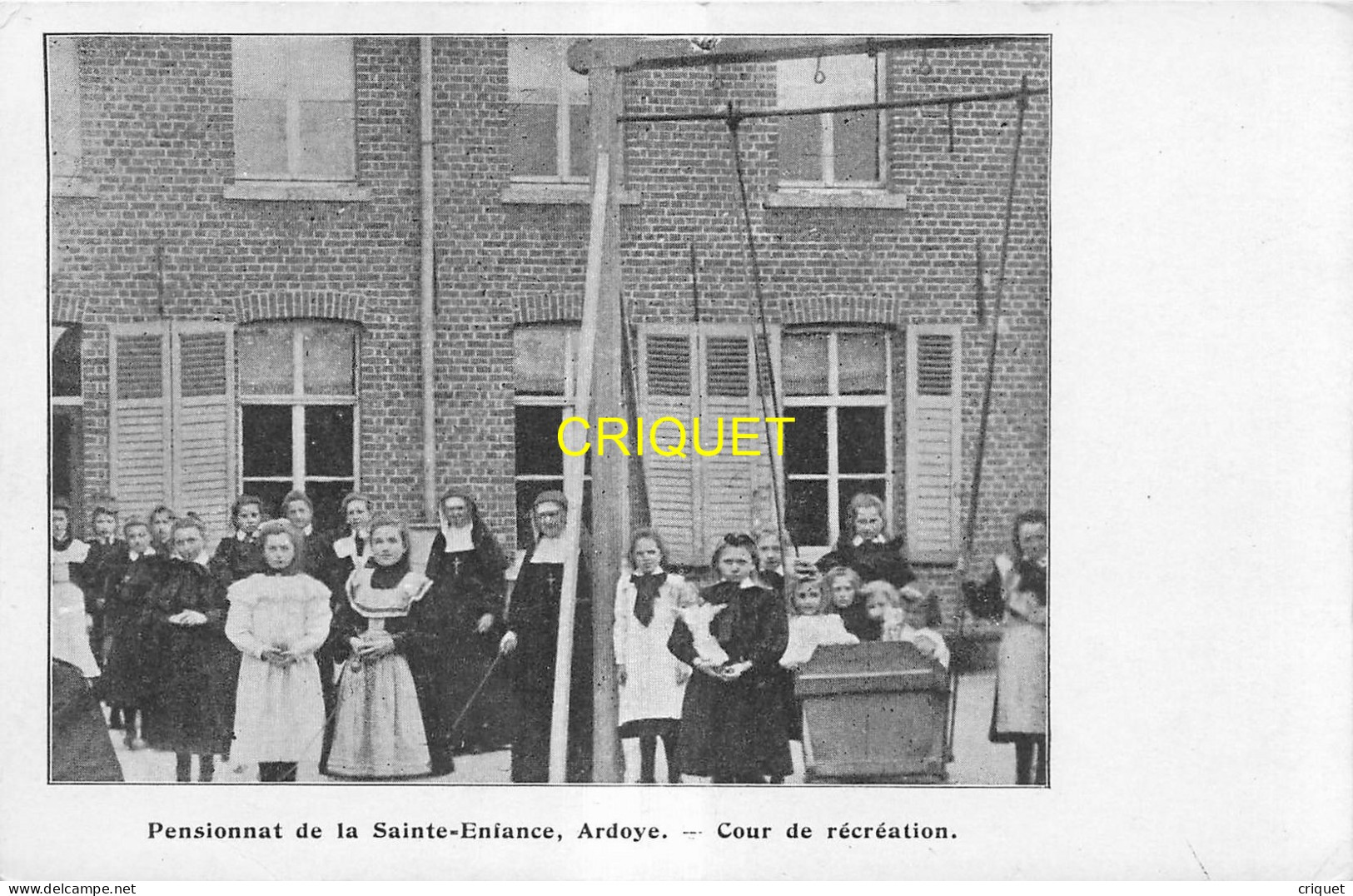 Belgique, Ardoye, Pensionnat De La Ste Enfance, Cour De Récréation - Ardooie